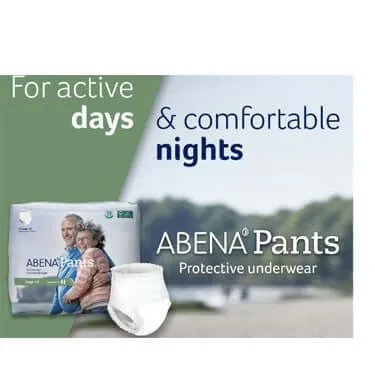 Abena Pants Pull On Underwear Moderate Absorbency