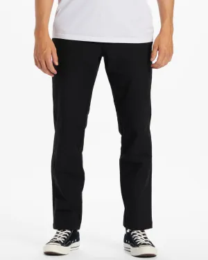 A/Div Surftrek Plus Organic Elastic Waist Pants - Black