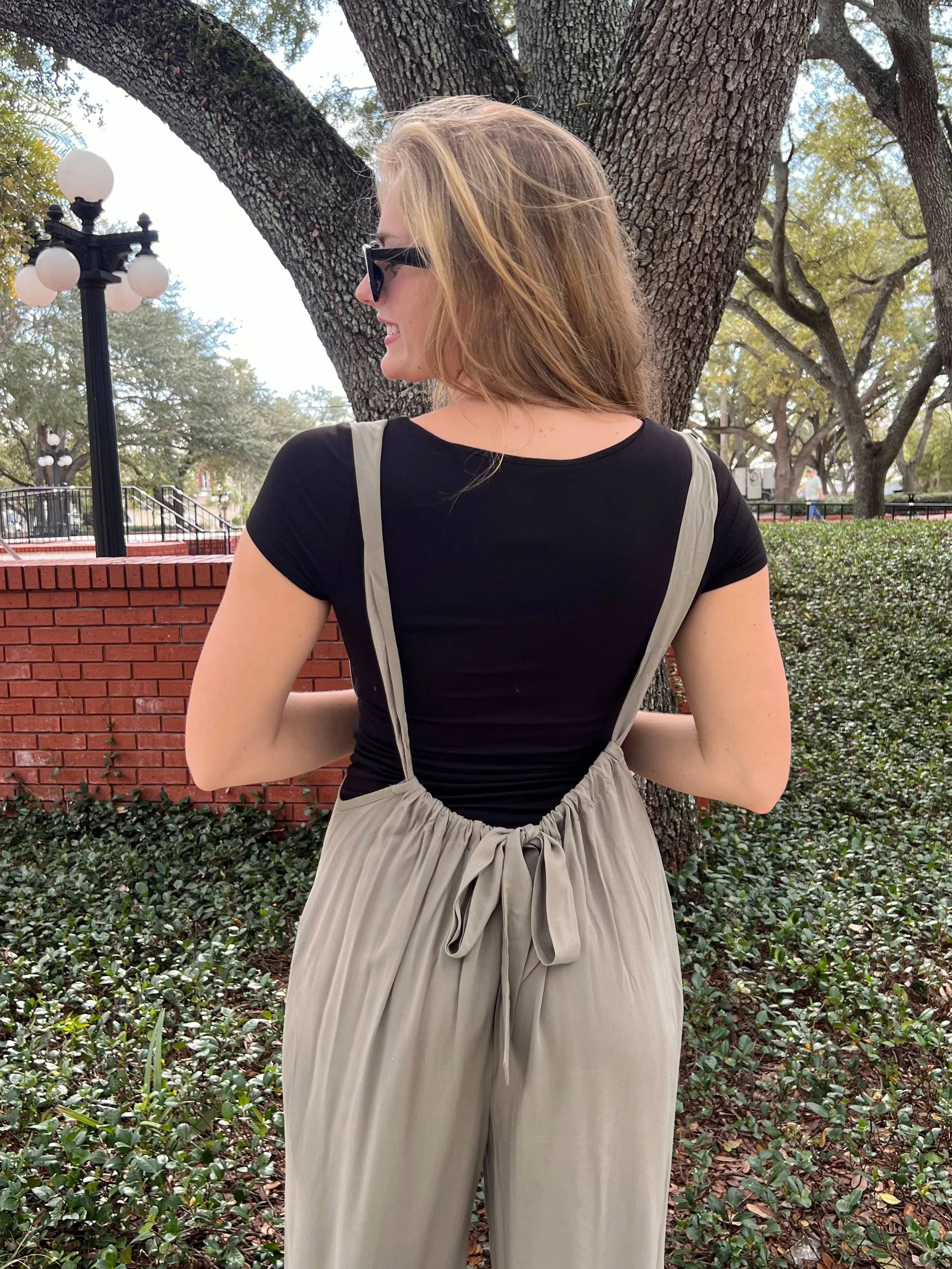 ALEXIS JUMPSUIT IN OLIVE