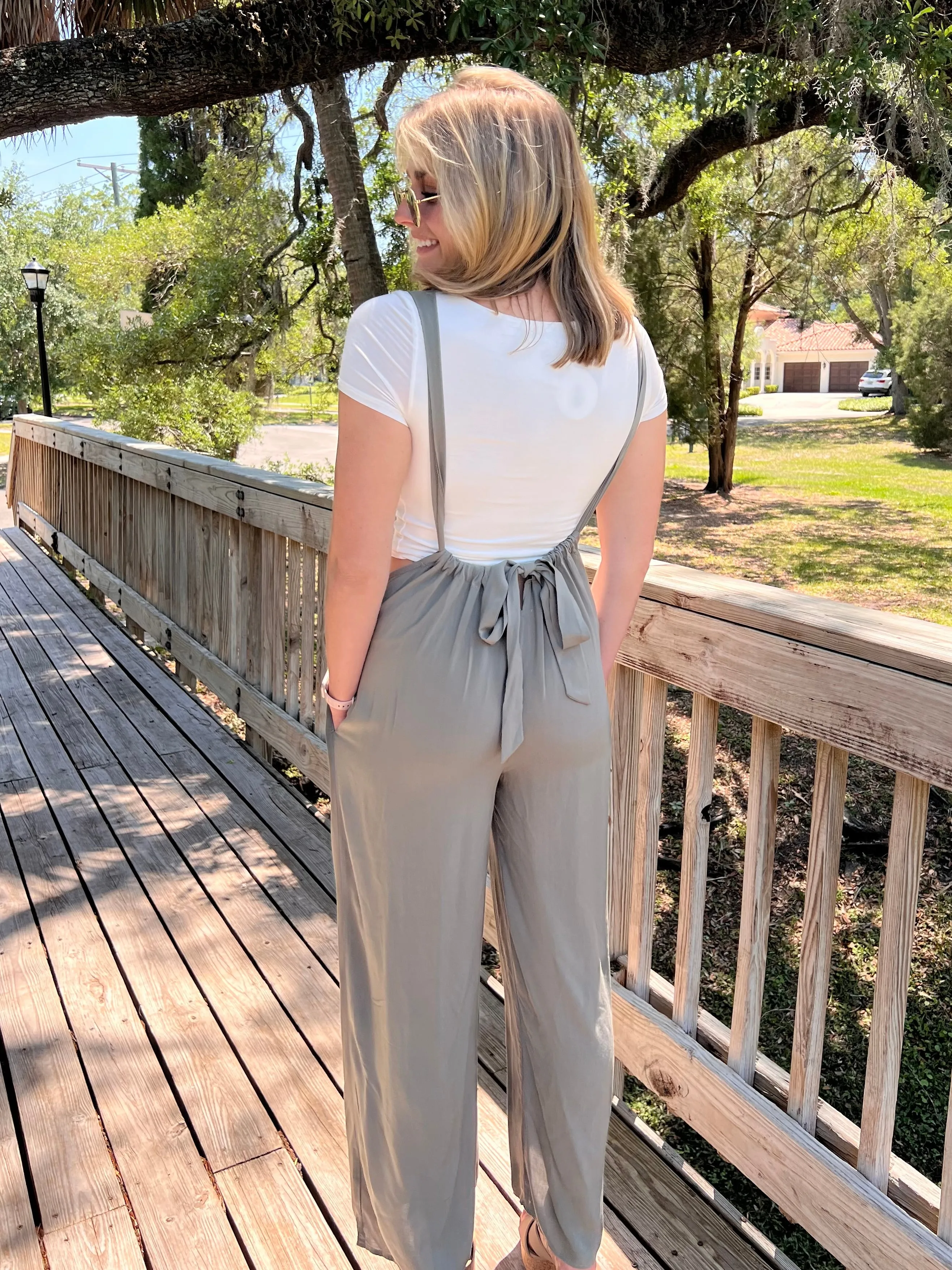 ALEXIS JUMPSUIT IN OLIVE