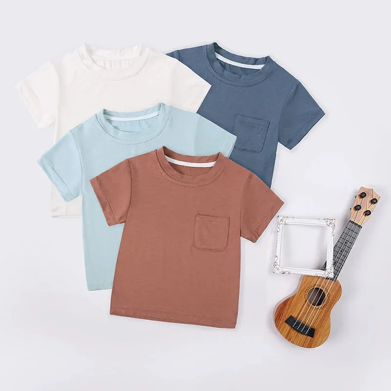 Bamboo Fiber Summer Infant T-Shirt