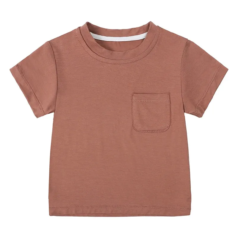 Bamboo Fiber Summer Infant T-Shirt