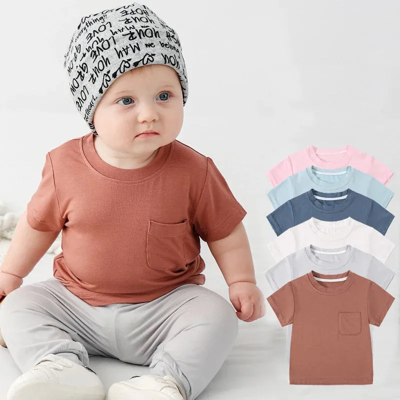 Bamboo Fiber Summer Infant T-Shirt