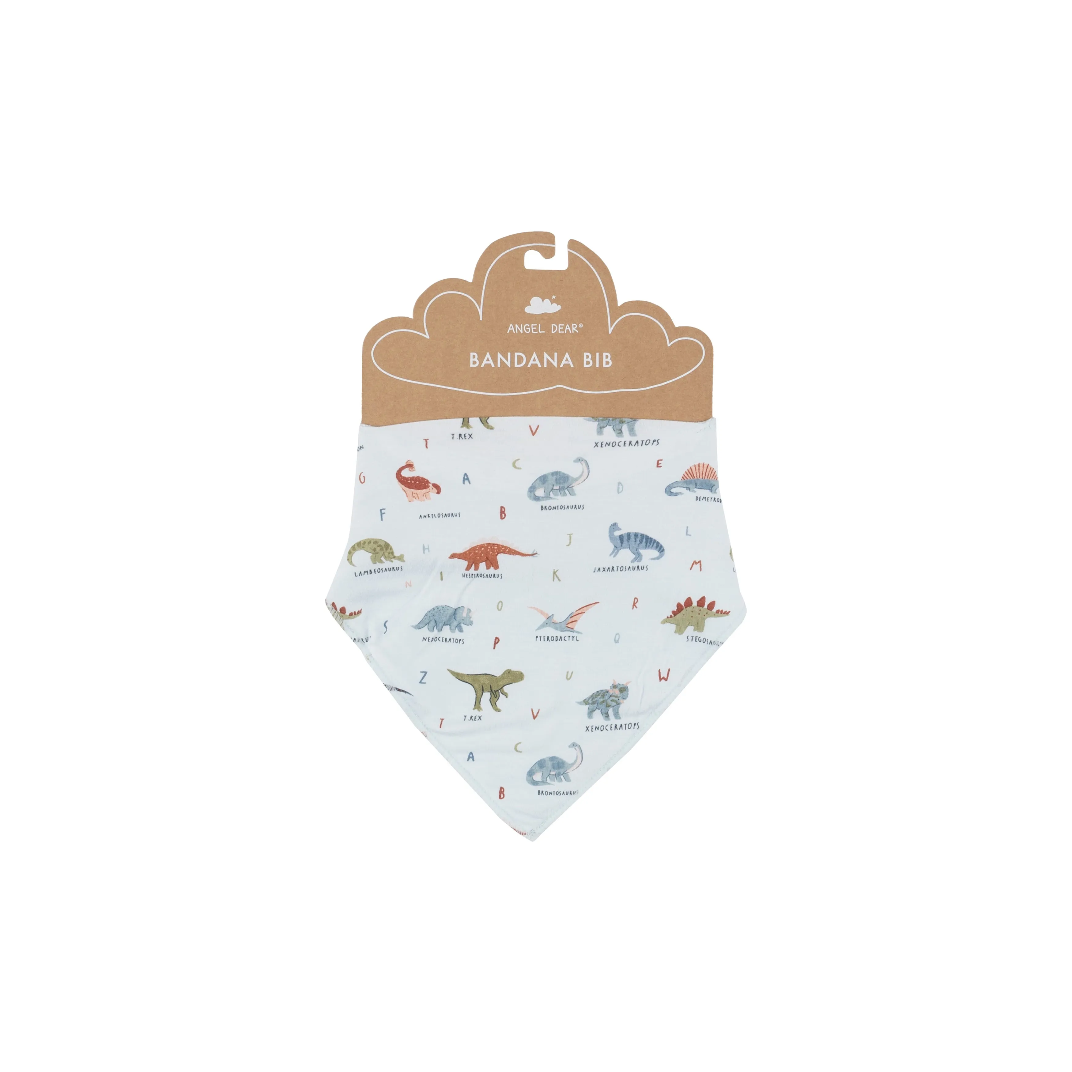 Bandana Bib - Dinosaur Abc