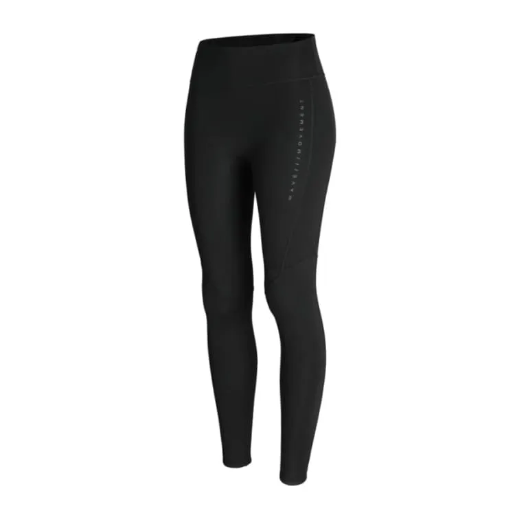 Barrel Womens Standard Neoprene Surf Pants-BLACK