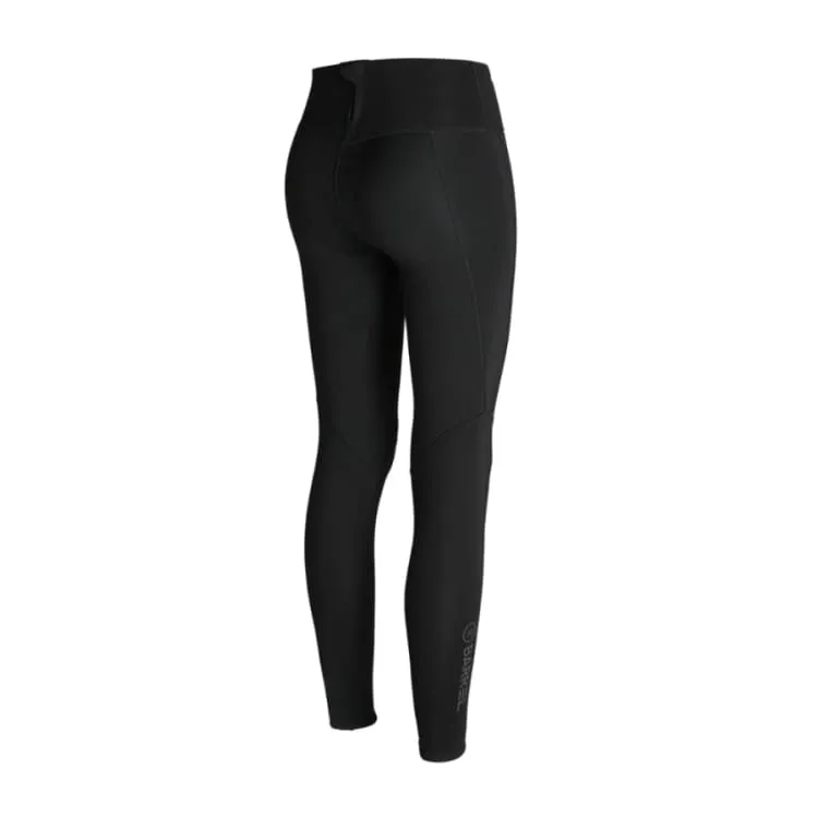 Barrel Womens Standard Neoprene Surf Pants-BLACK