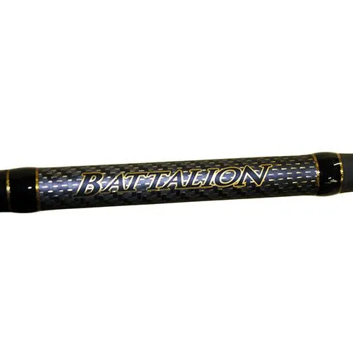 Battalion Surf Spinning Rod - 10' Length, 2 Piece Rod, 15-30 lb Line Rate 1-5 oz Lure Rate, Medium-Heavy Power