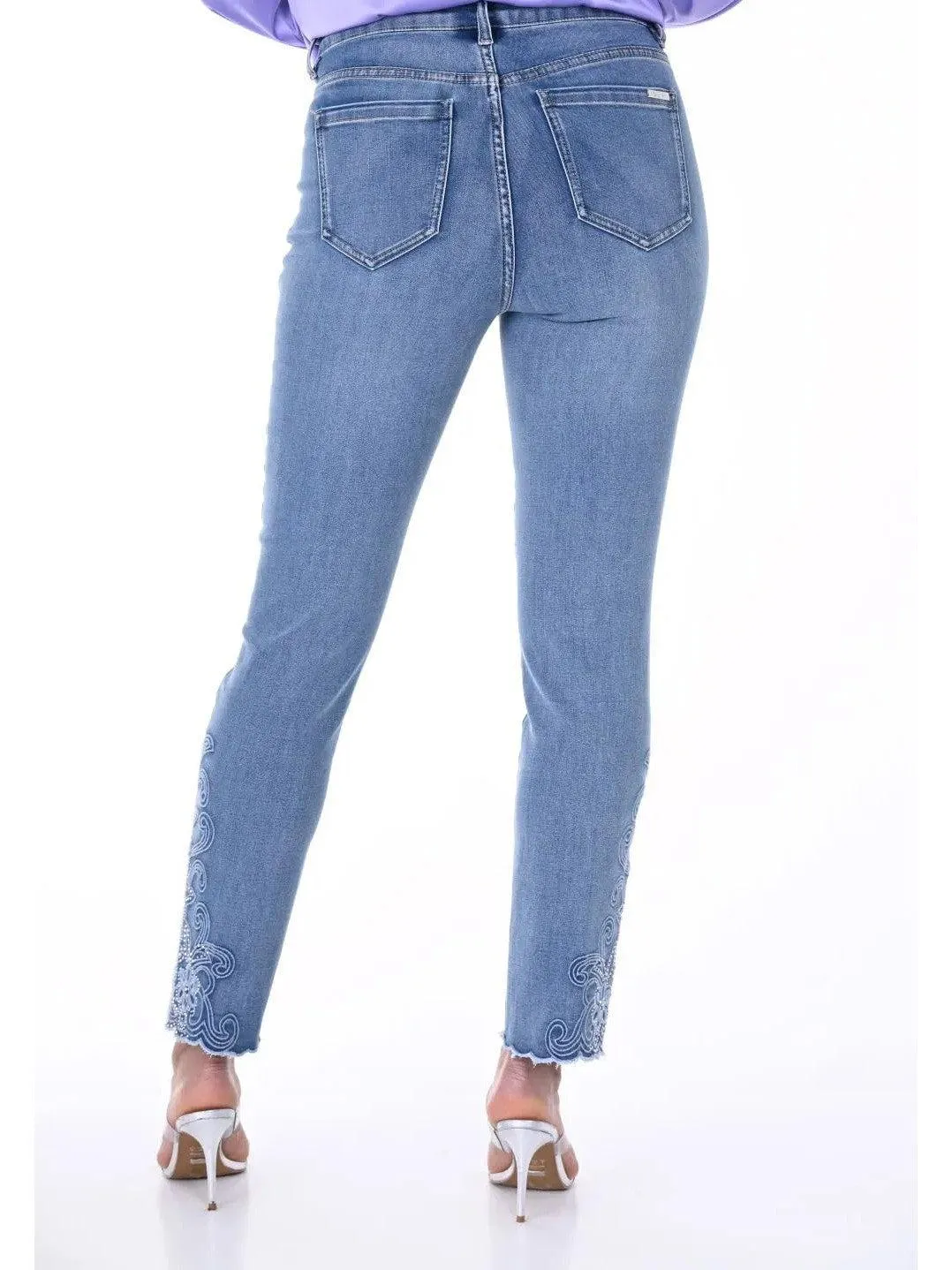 Blue Denim Pants 246220U.