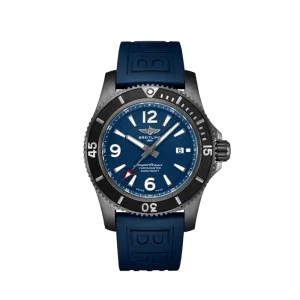 Breitling Superocean Automatic 46 Black Steel - Blue Dial