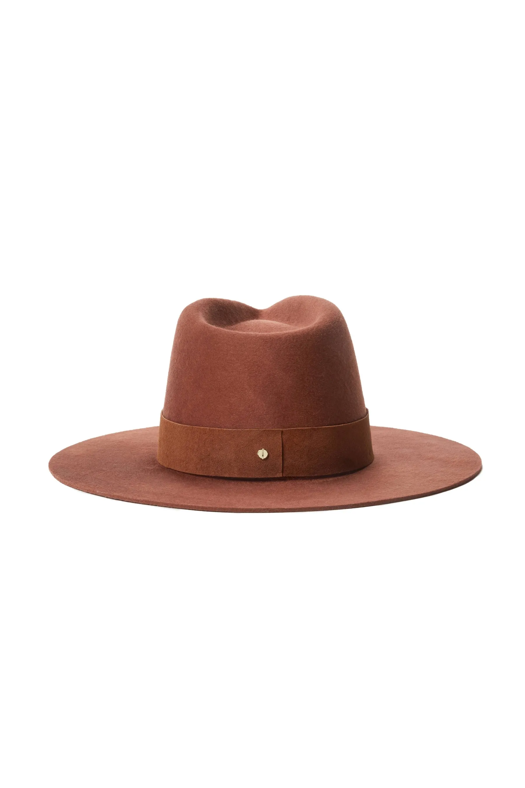 Burnt Orange Cotta Fedora