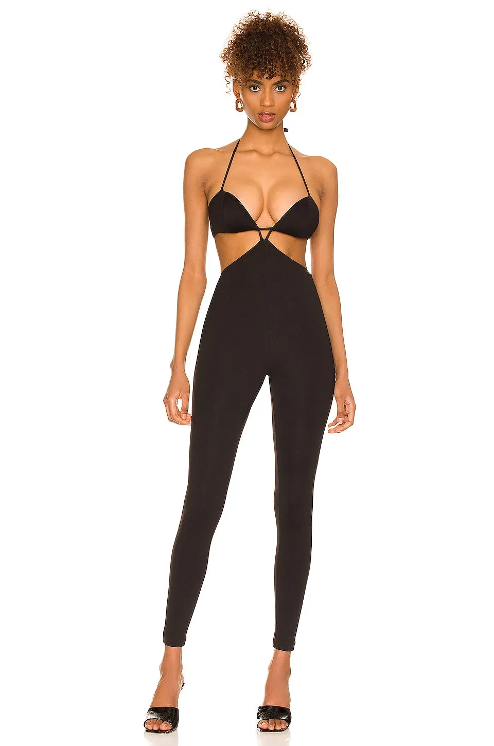 Camila Coelho Jona jumpsuit, black