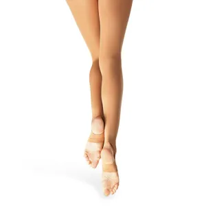 Capezio Self Knit Girl's Stirrup Tights