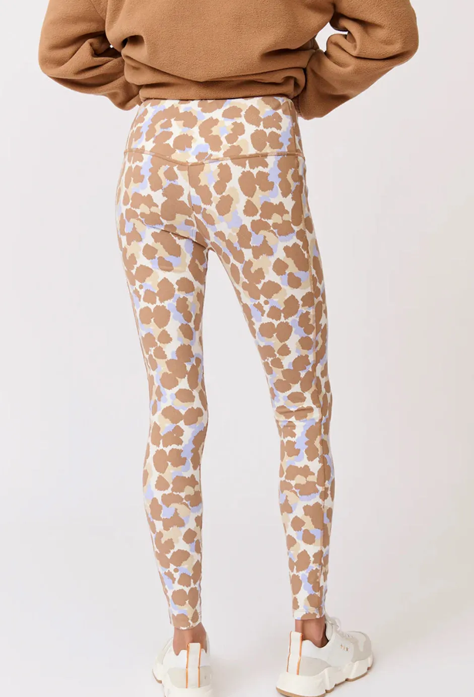 CARTEL AND WILLOW Pixie Legging Toffee Leopard