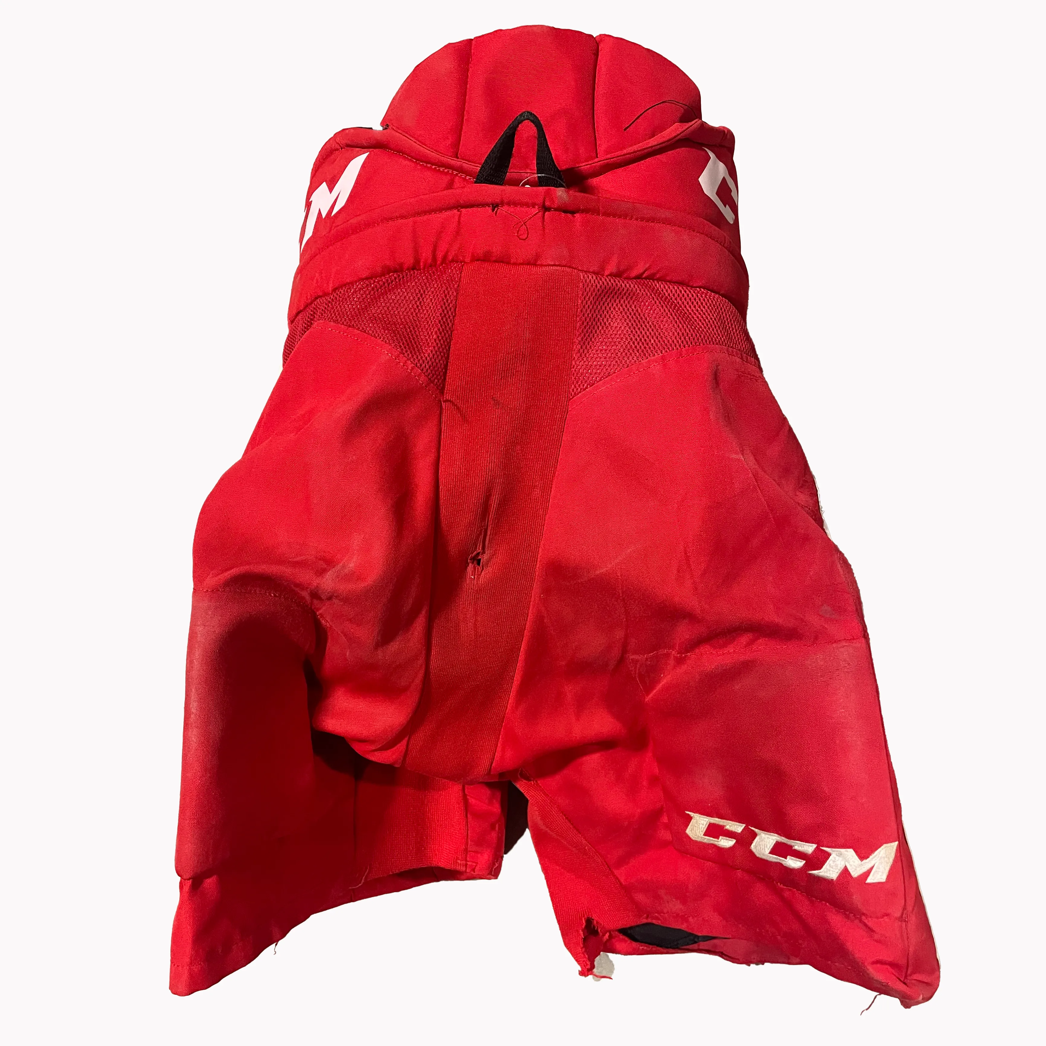 CCM HP30 - NCAA Used Pro Stock Hockey Pants (Red/White)