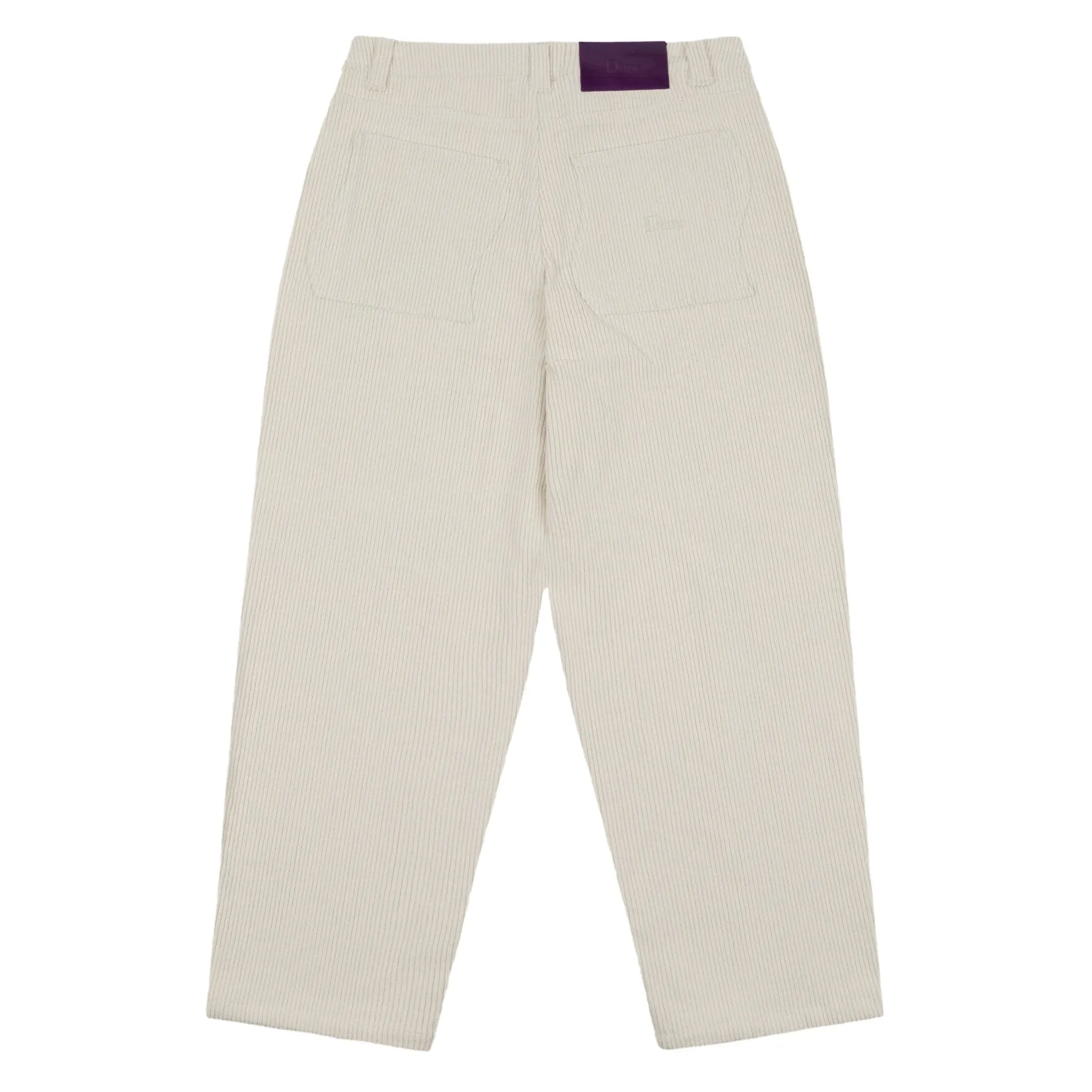 Classic Baggy Corduroy Pants - Cream