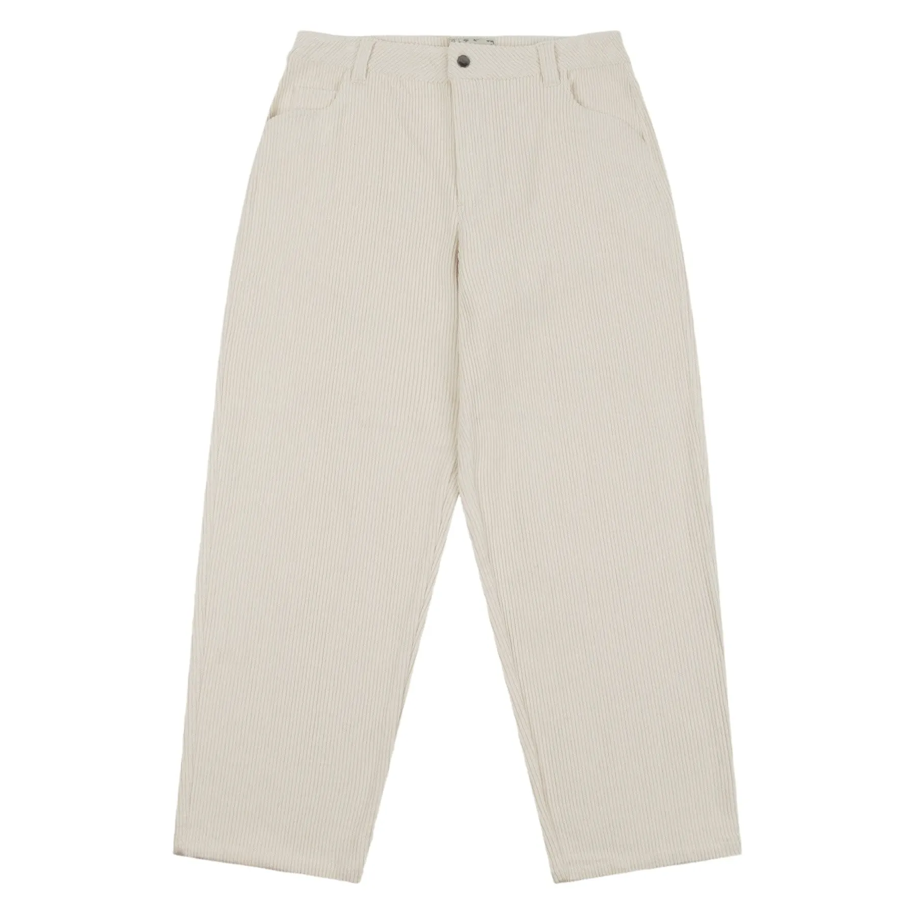 Classic Baggy Corduroy Pants - Cream