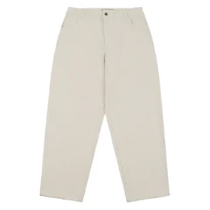 Classic Baggy Corduroy Pants - Cream