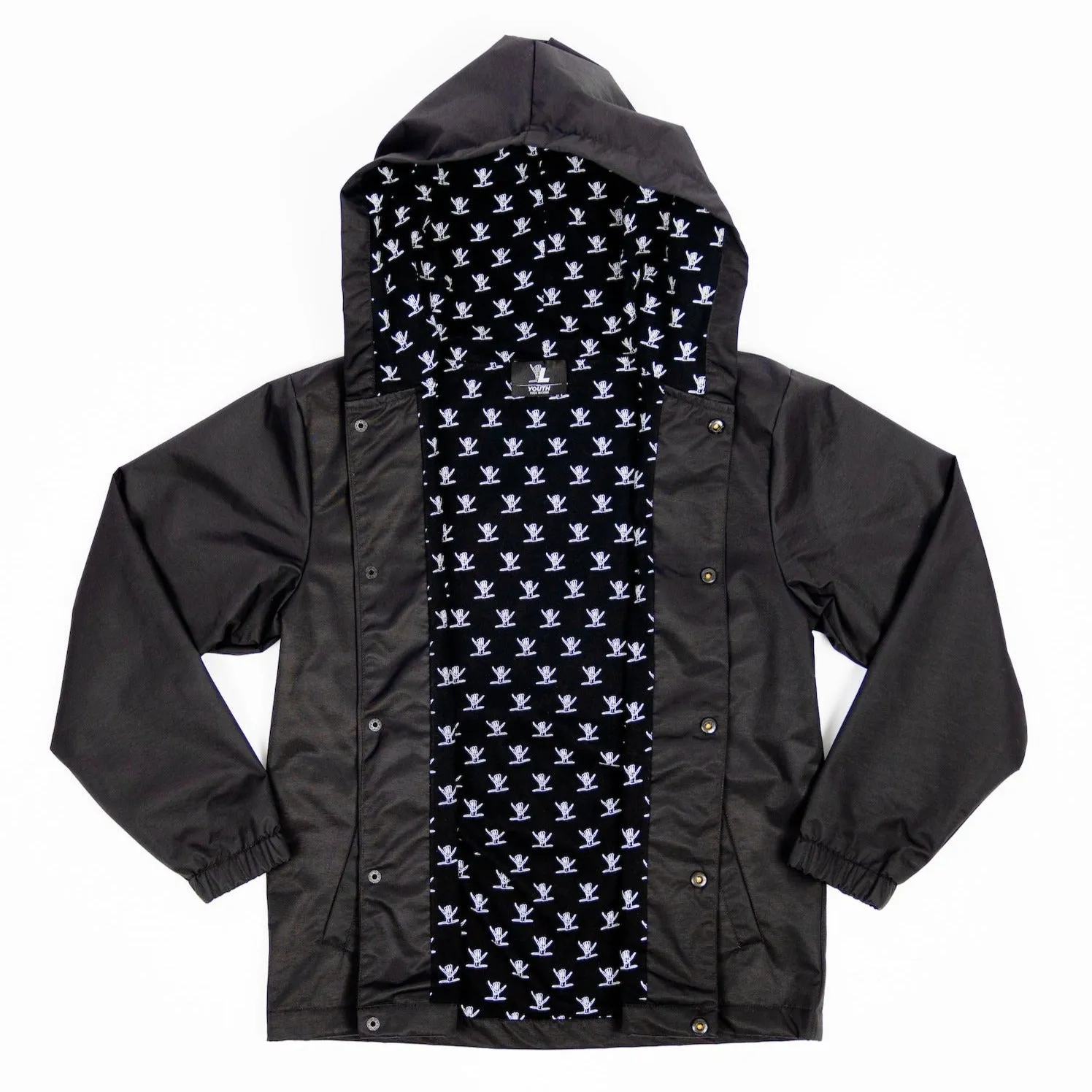 Coaches Jacket Black (Youth)