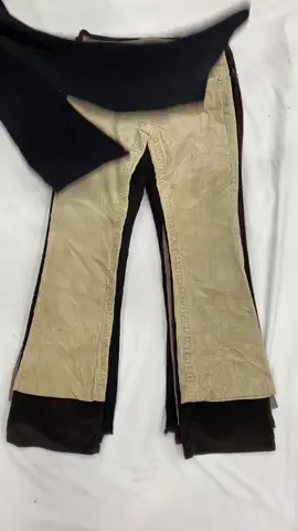 Colored Corduroy Y2K Pants Mix