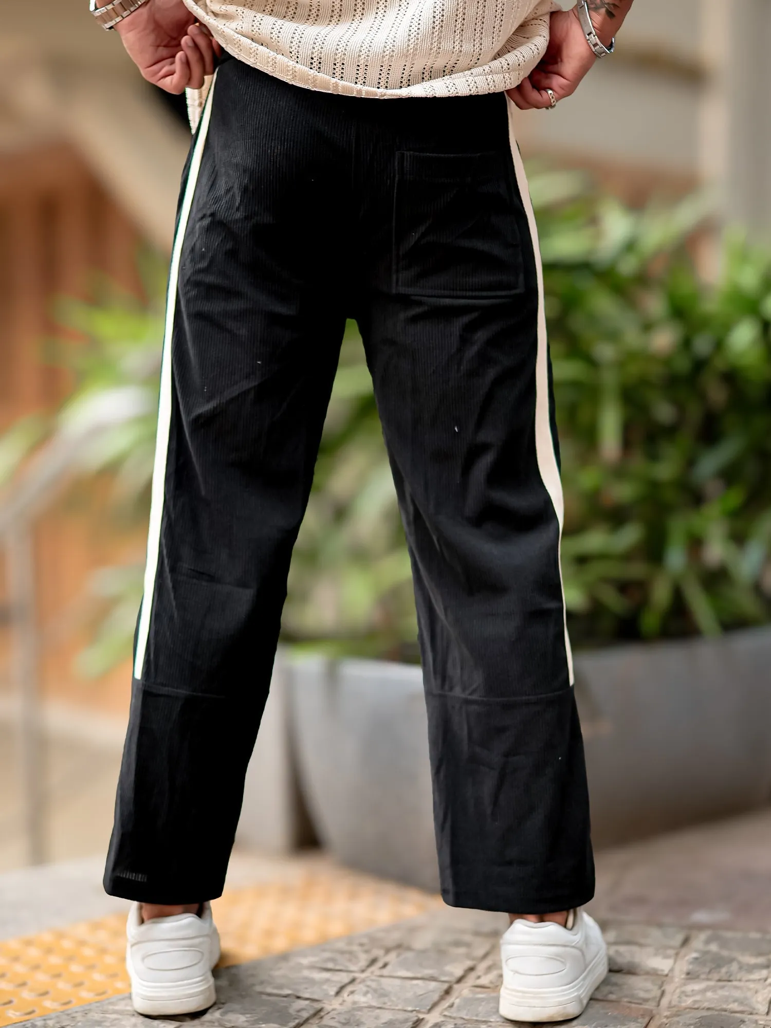 Corduroy Black Pants