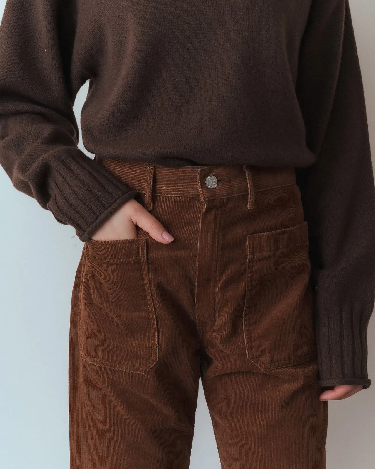 CORDUROY MARINE PANTS