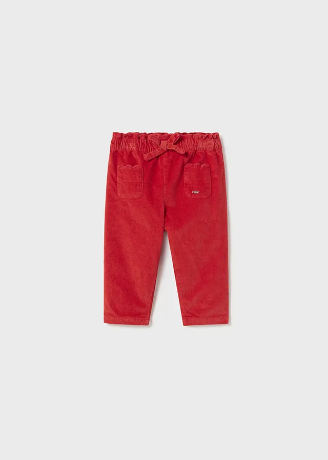 Corduroy Pants, Paprika, 2526