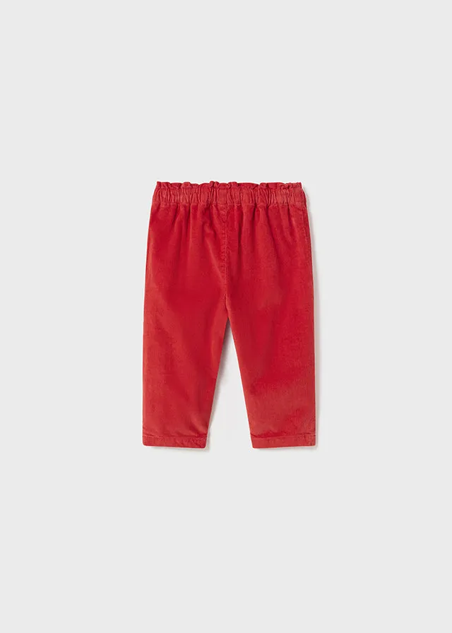 Corduroy Pants, Paprika, 2526