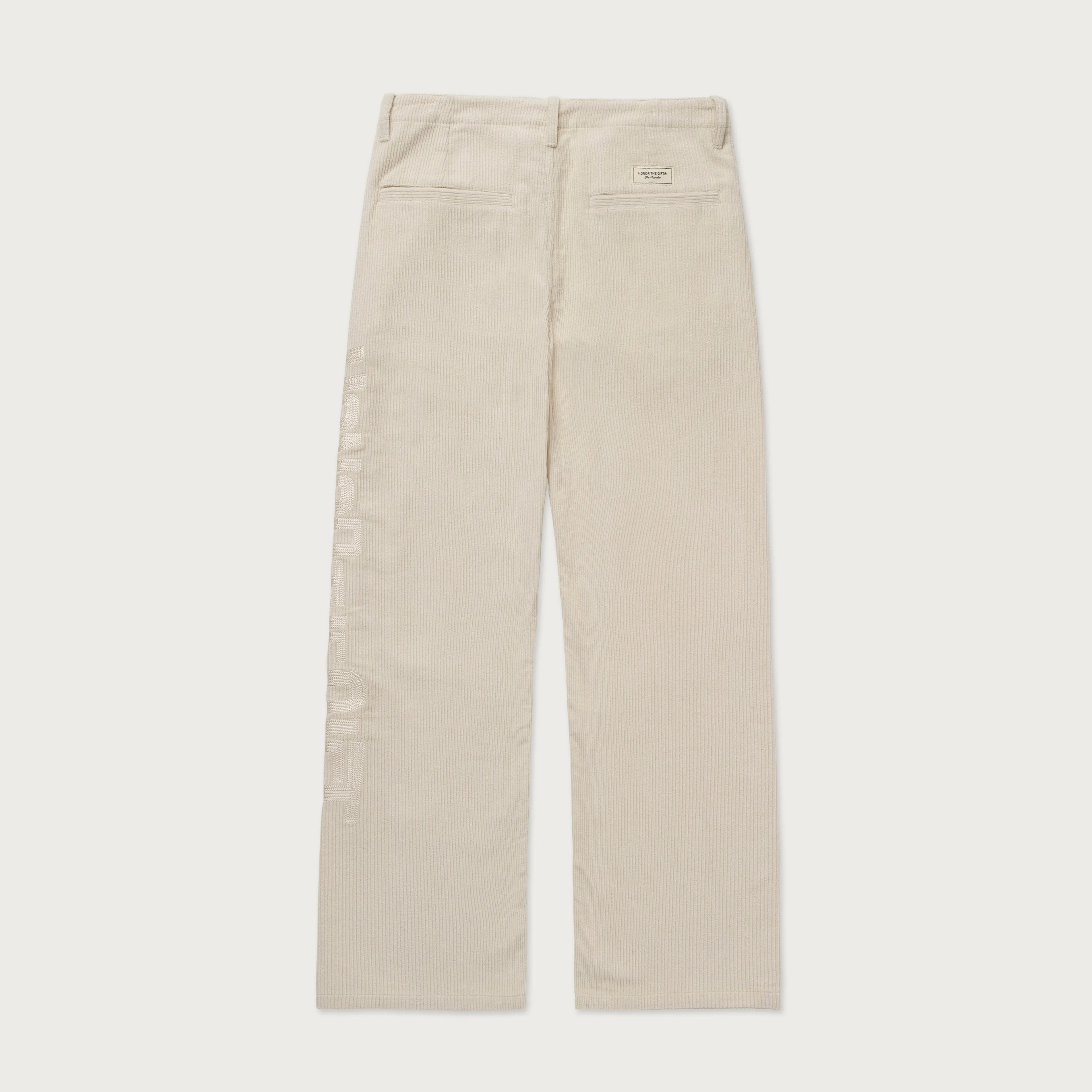 Corduroy Trouser Pant - Bone