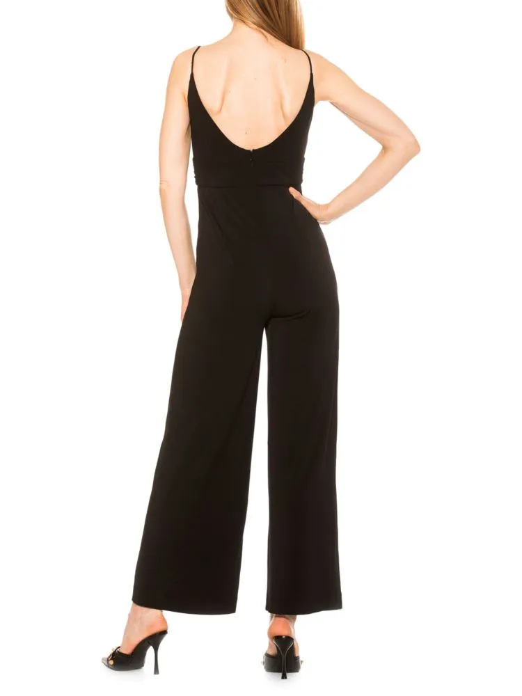 Eline jumpsuit with wide legs Alexia Admor, black