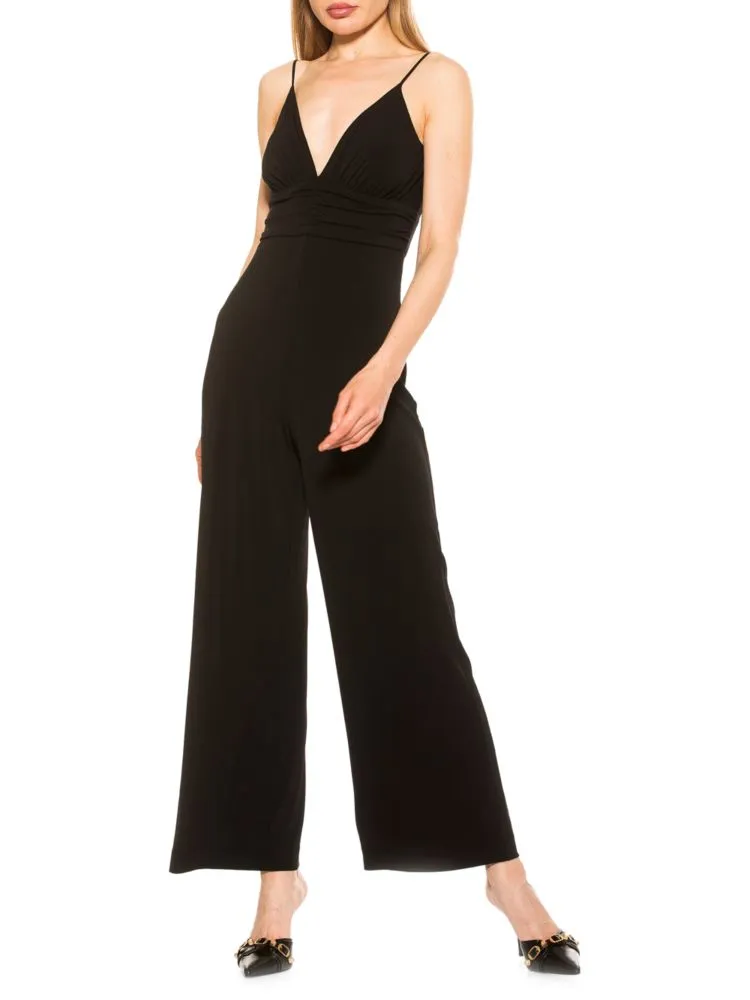 Eline jumpsuit with wide legs Alexia Admor, black