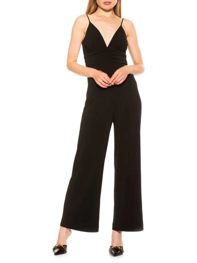 Eline jumpsuit with wide legs Alexia Admor, black