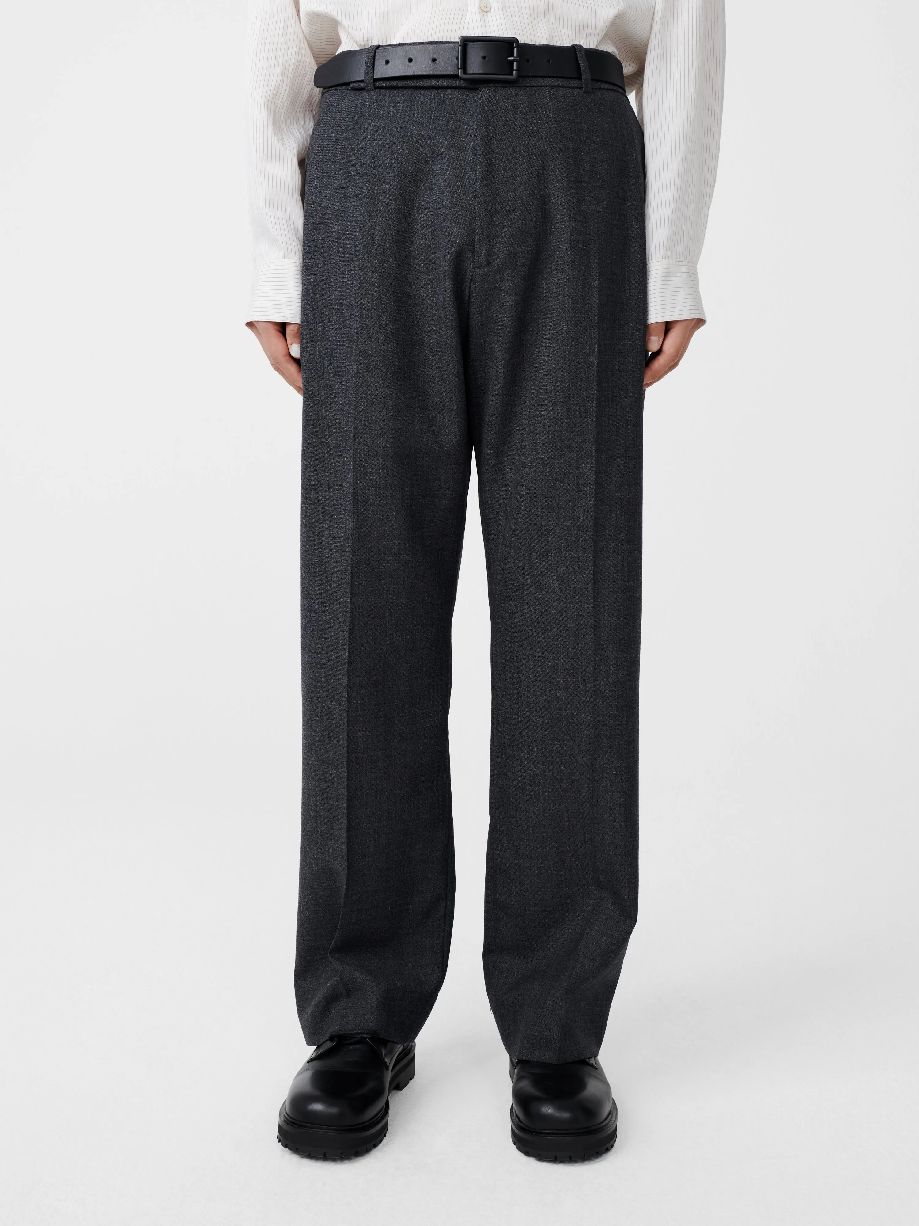 Freeway Tropical Wool Pant in Tarmac