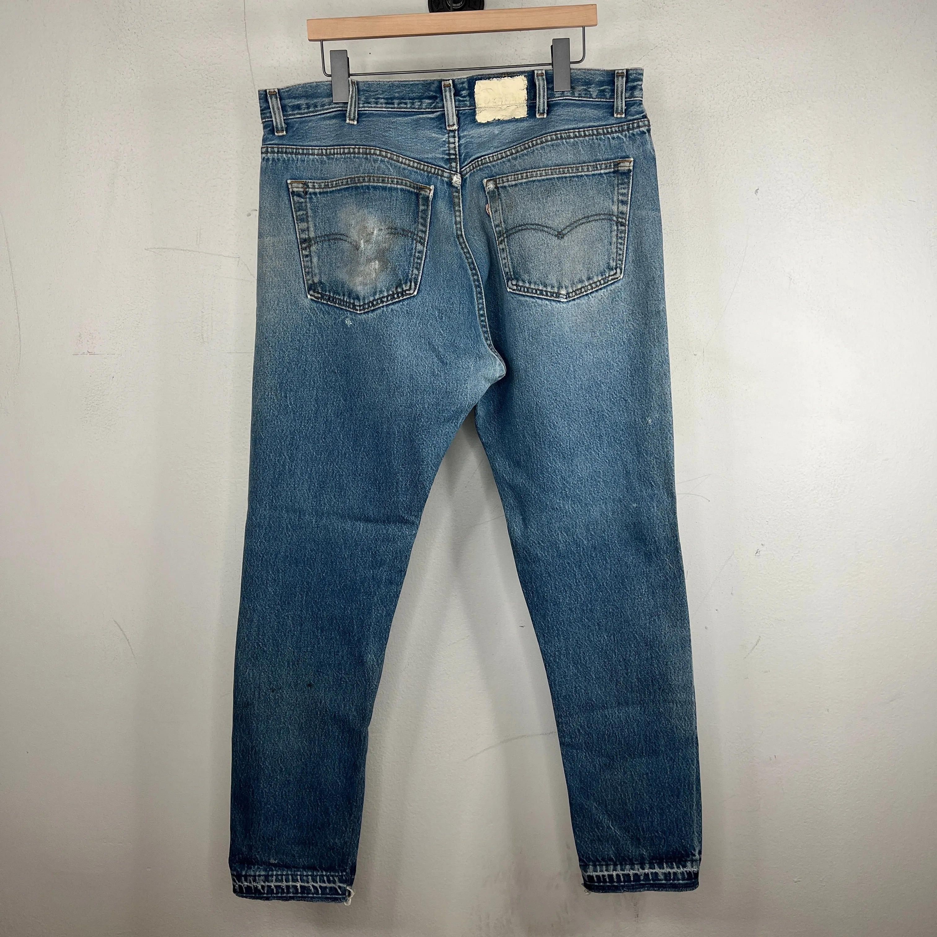 Gallery Dept Distressed Tapered Levi's Denim Jeans