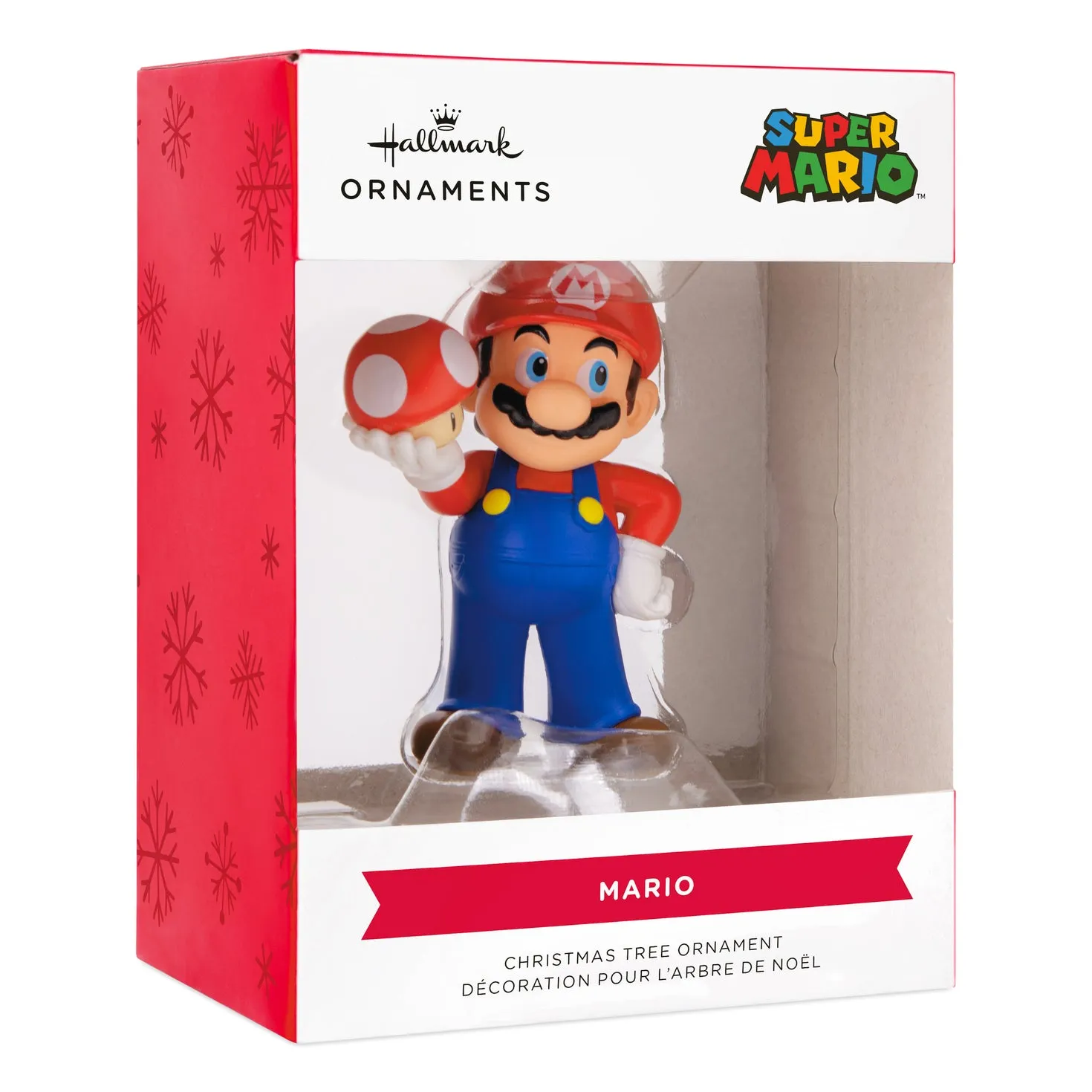 Hallmark Christmas Ornament - Nintendo Super Mario With Super Mushroom