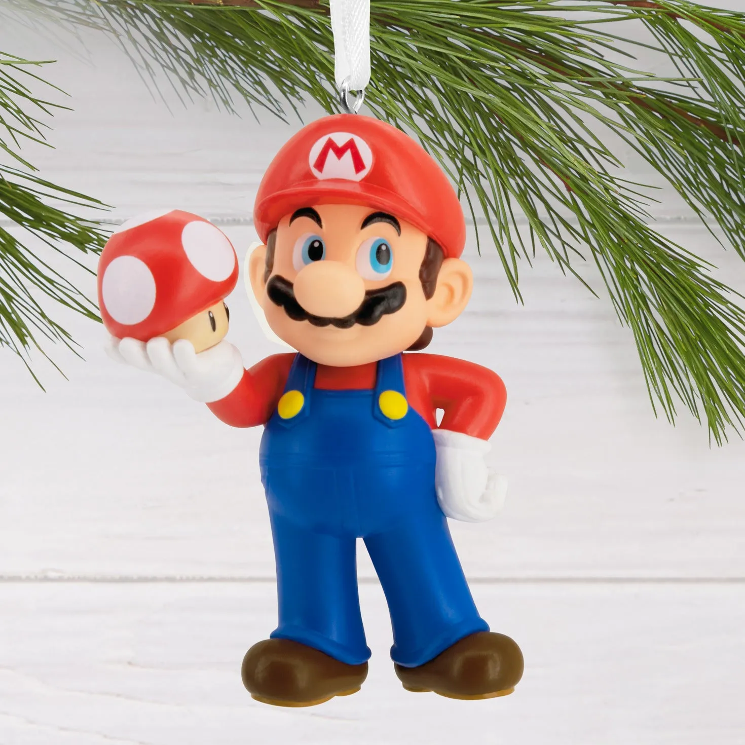 Hallmark Christmas Ornament - Nintendo Super Mario With Super Mushroom