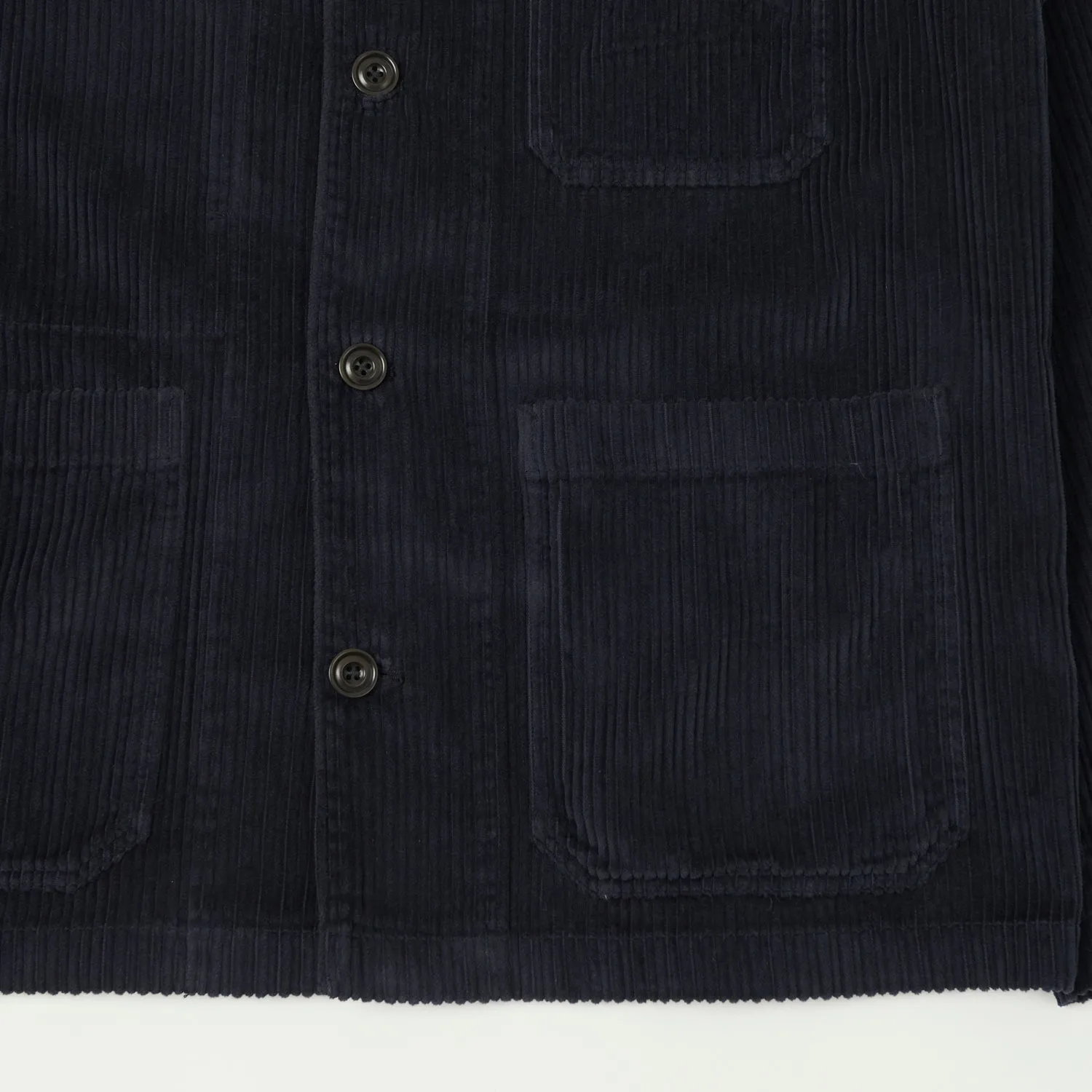 Hartford 'Jamison' Corduroy Jacket - Navy