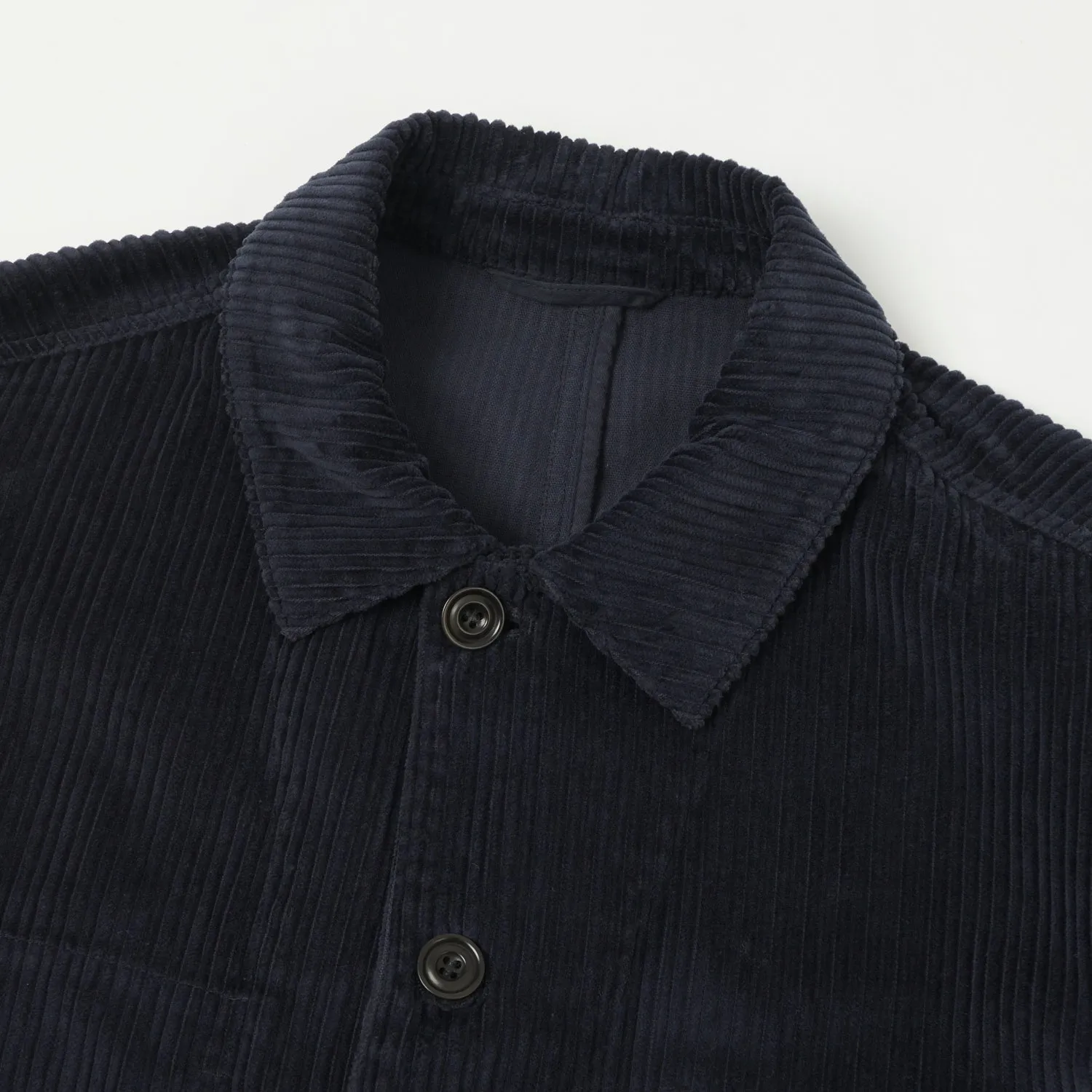 Hartford 'Jamison' Corduroy Jacket - Navy