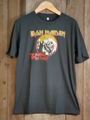 Heavy Metal Legacy: Iron Maiden 'Number of the Beast' Vintage Band Tee