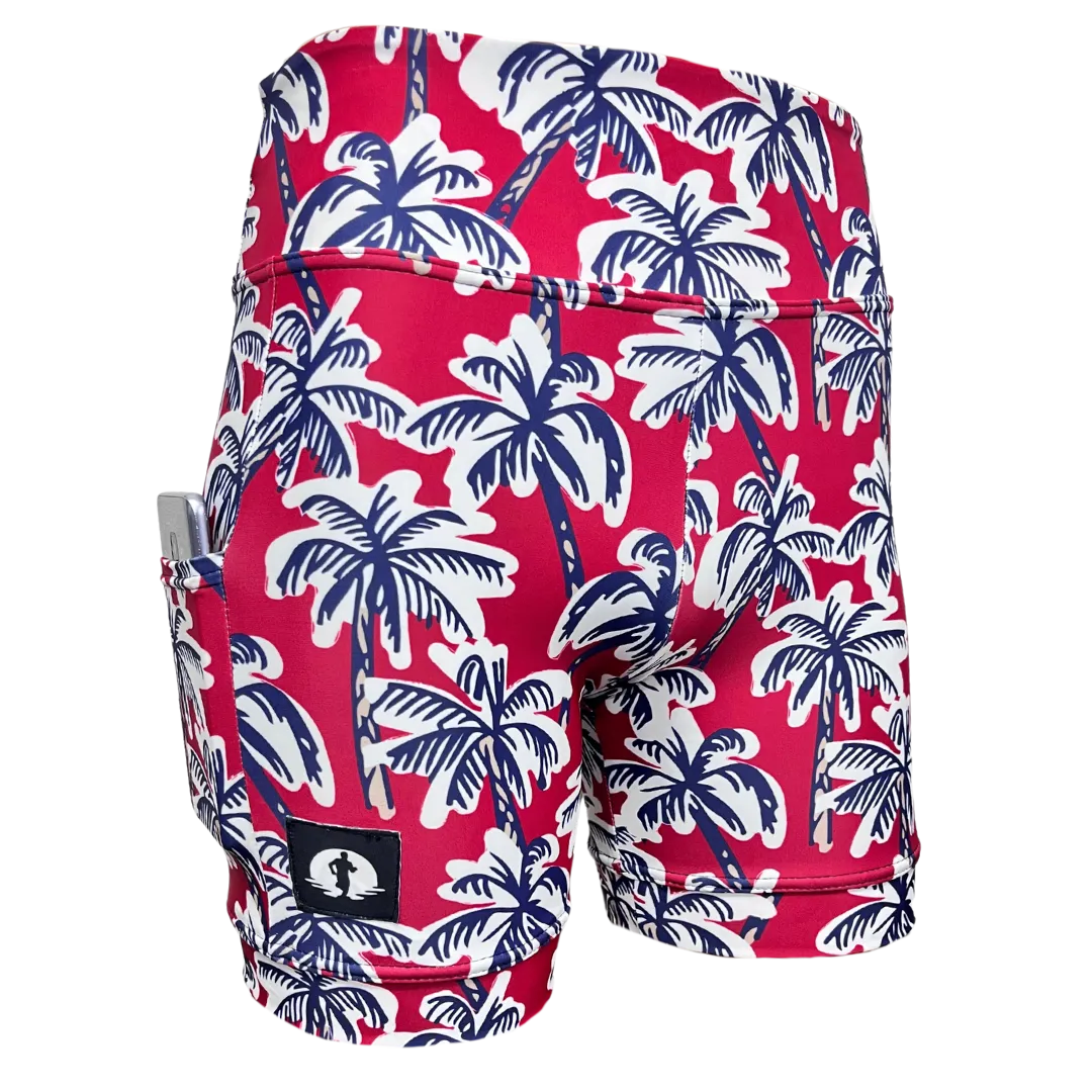 High Waist Funky Pants - Island Getaway