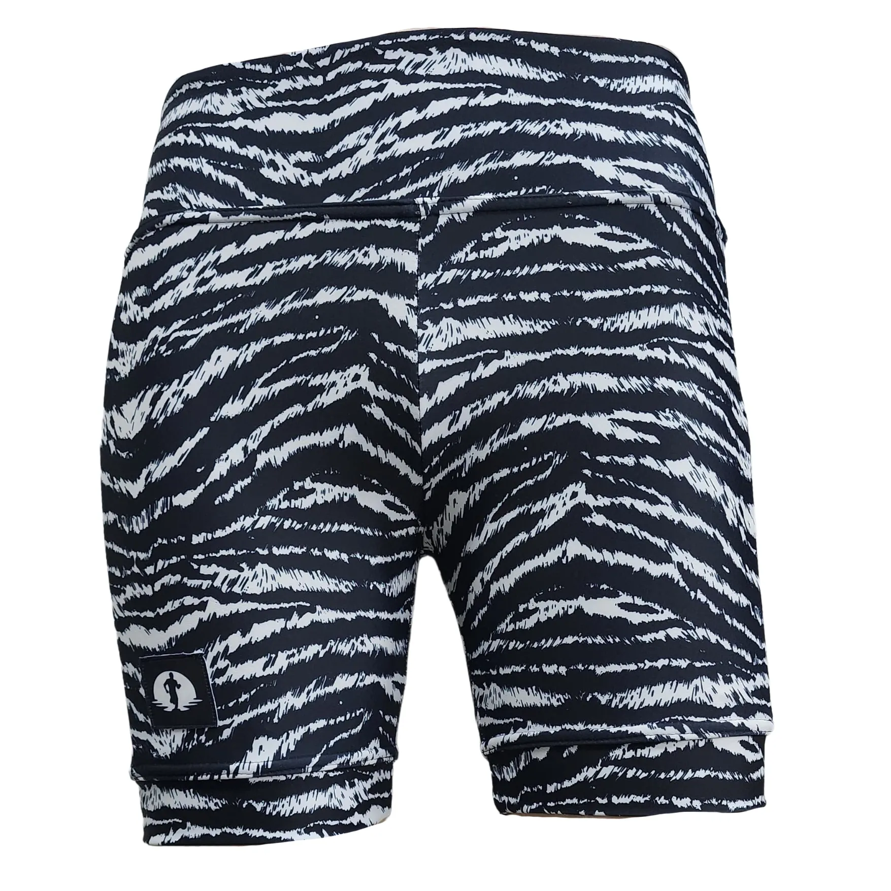 High Waist Funky Pants - Zebra