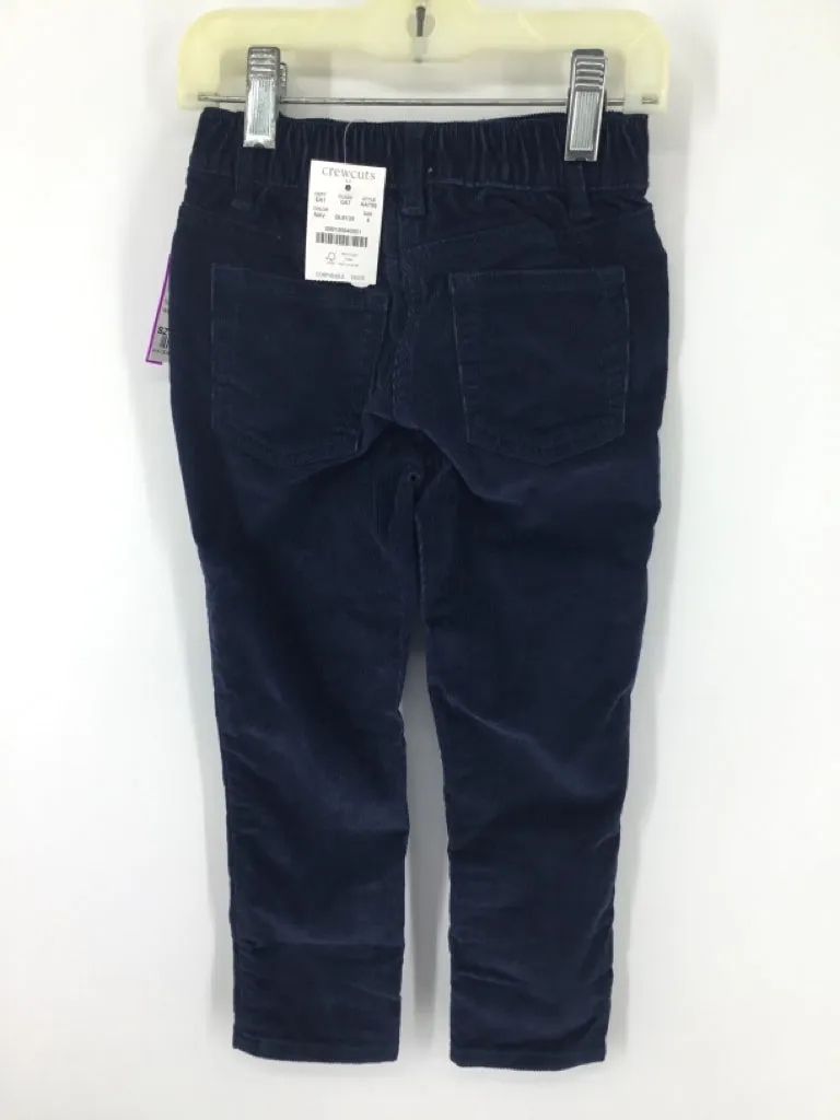 Janie and Jack Child Size 4 Navy Pants - girls