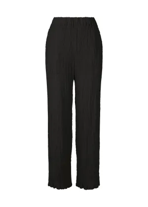 Karami Wool Pants in Black by Issey Miyake