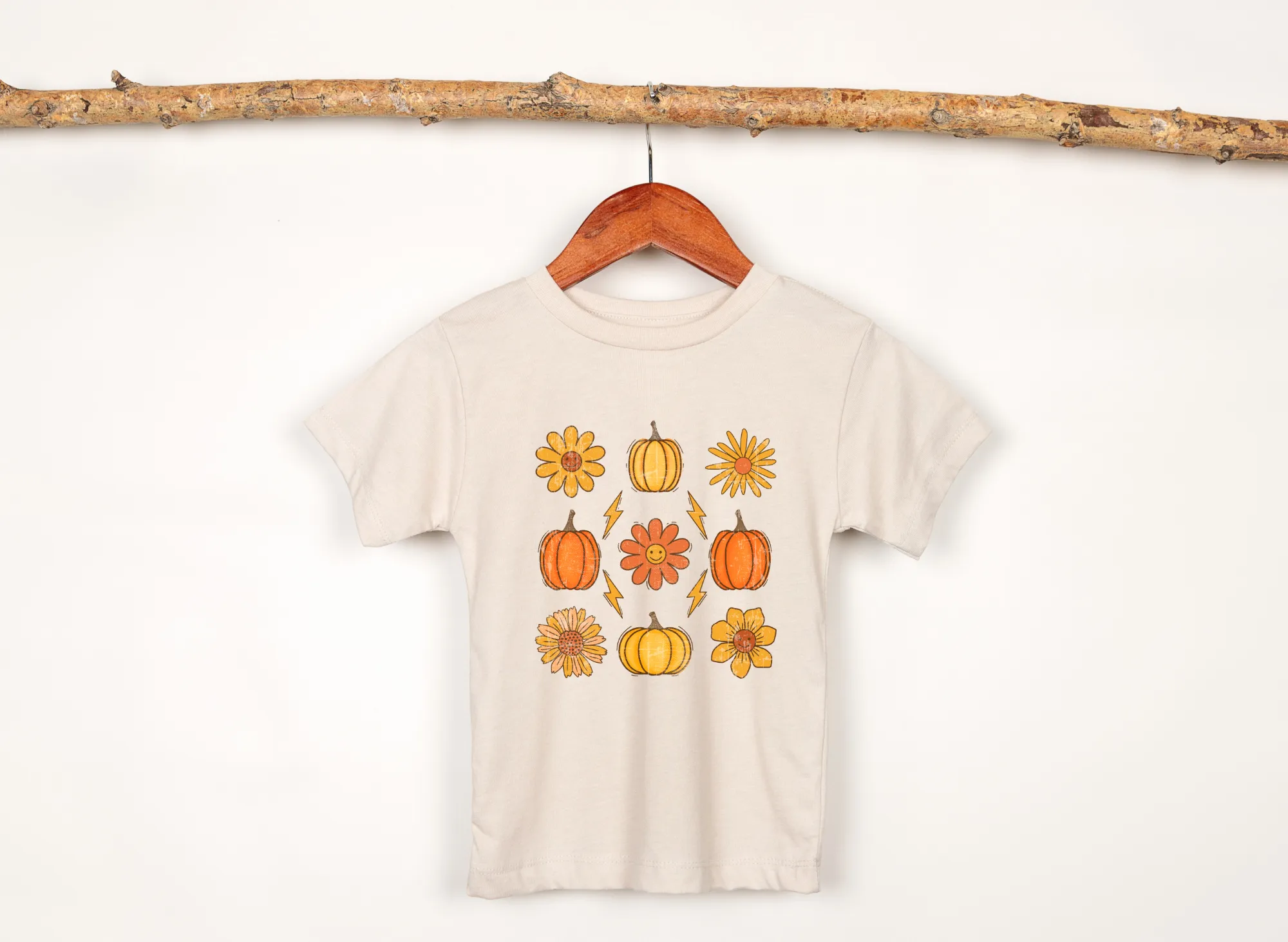 Kids Retro Fall Shirt | Pumpkin Shirt