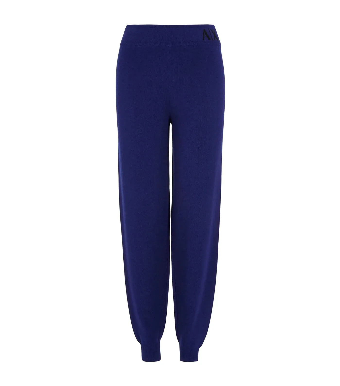 Knitted Merino Wool Blend Jogger Sweatpants