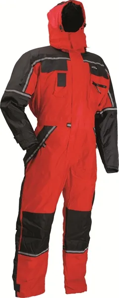 Lyngsoe Fox5033 Microtex Breathable Winter Coverall Red / Black