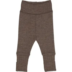 Müsli Walnut Melange Woolly Rib Pants