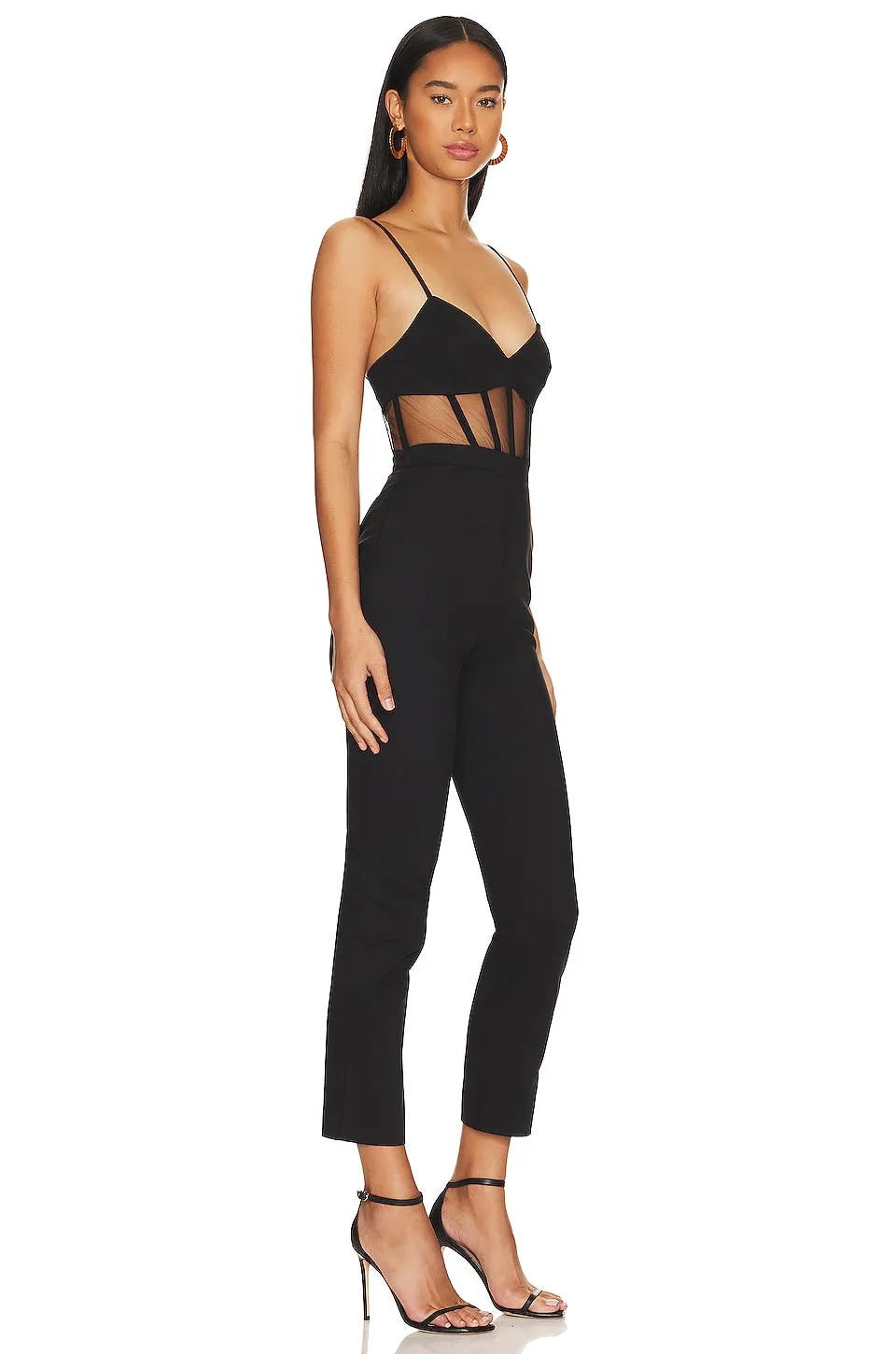 NBD Bianna jumpsuit, black