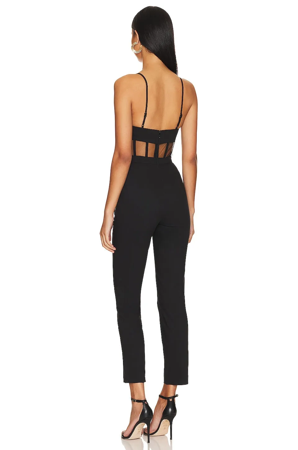 NBD Bianna jumpsuit, black