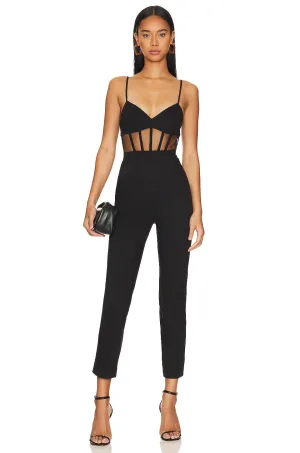 NBD Bianna jumpsuit, black