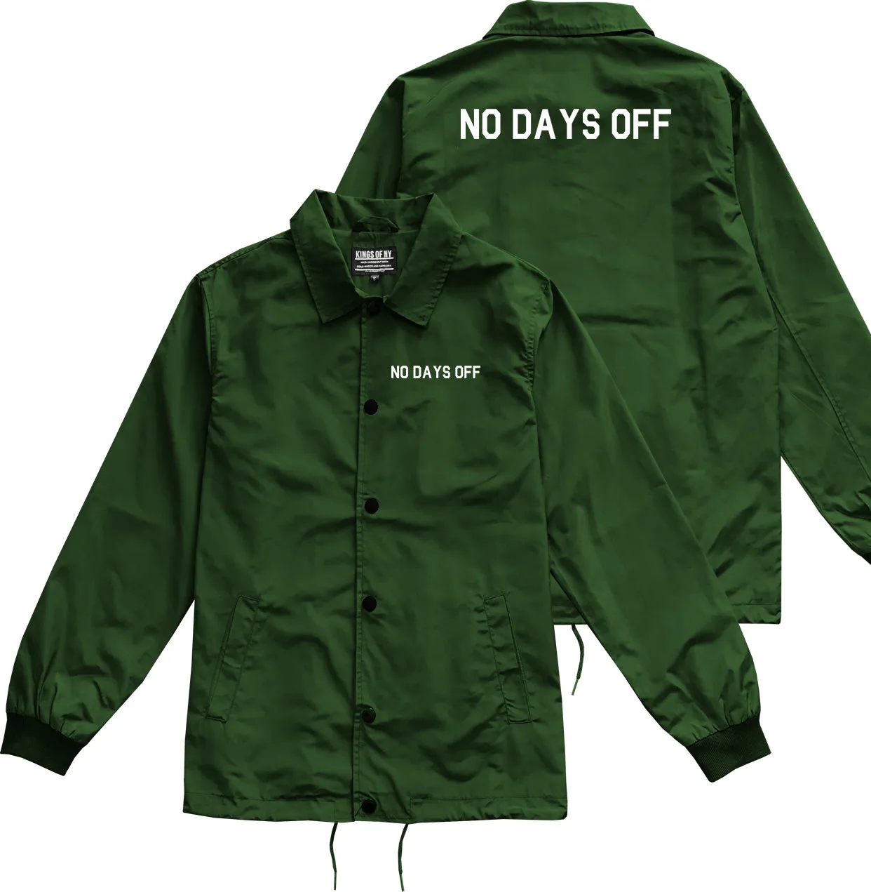 No Days Off Mens Coaches Jacket